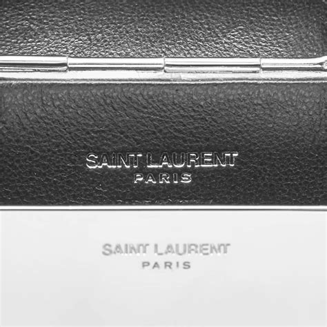 Saint Laurent Metal Smoking Box Mini 